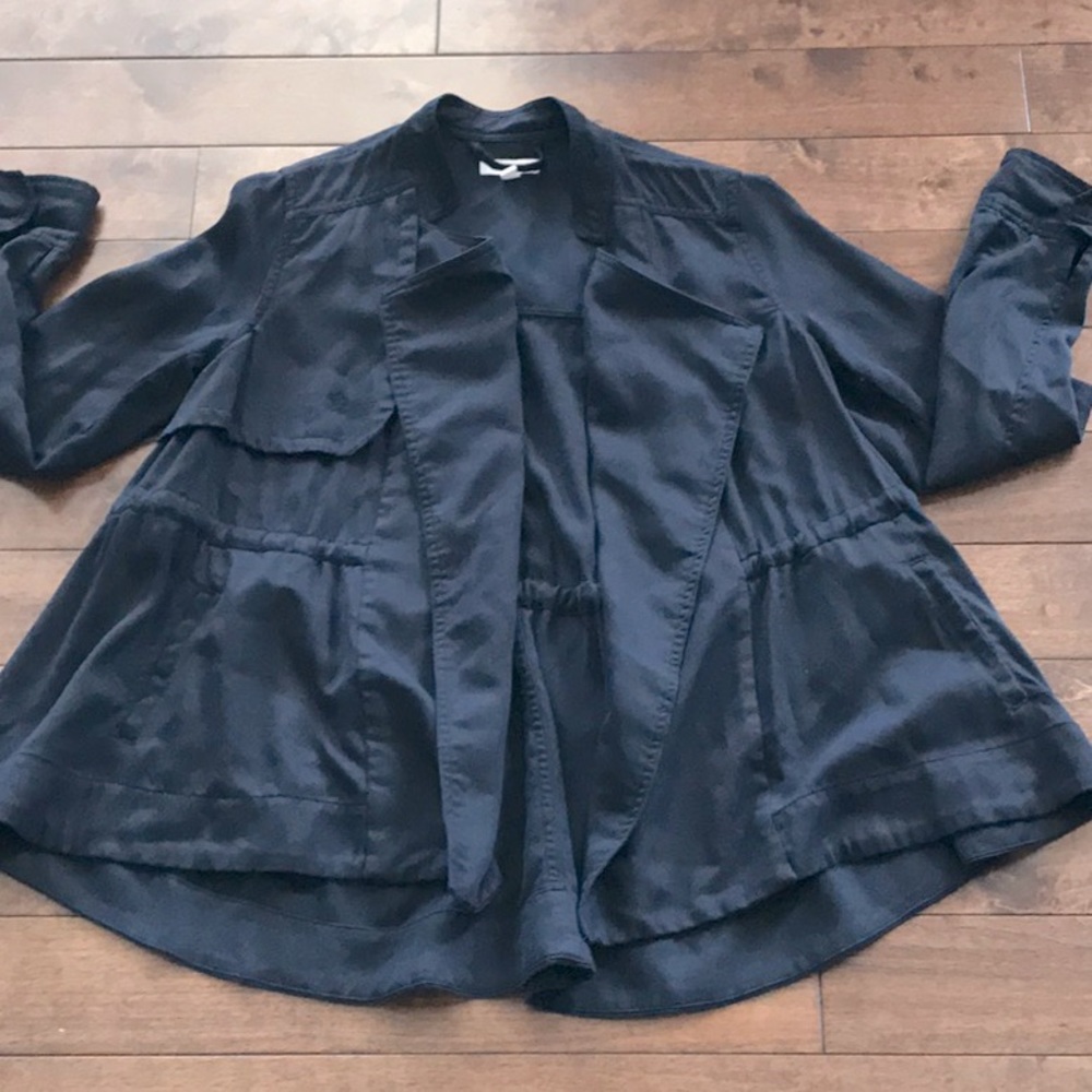 Silence & Noise Jacket- Navy- Size XS